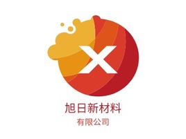 旭日新材料企业标志PPT模板